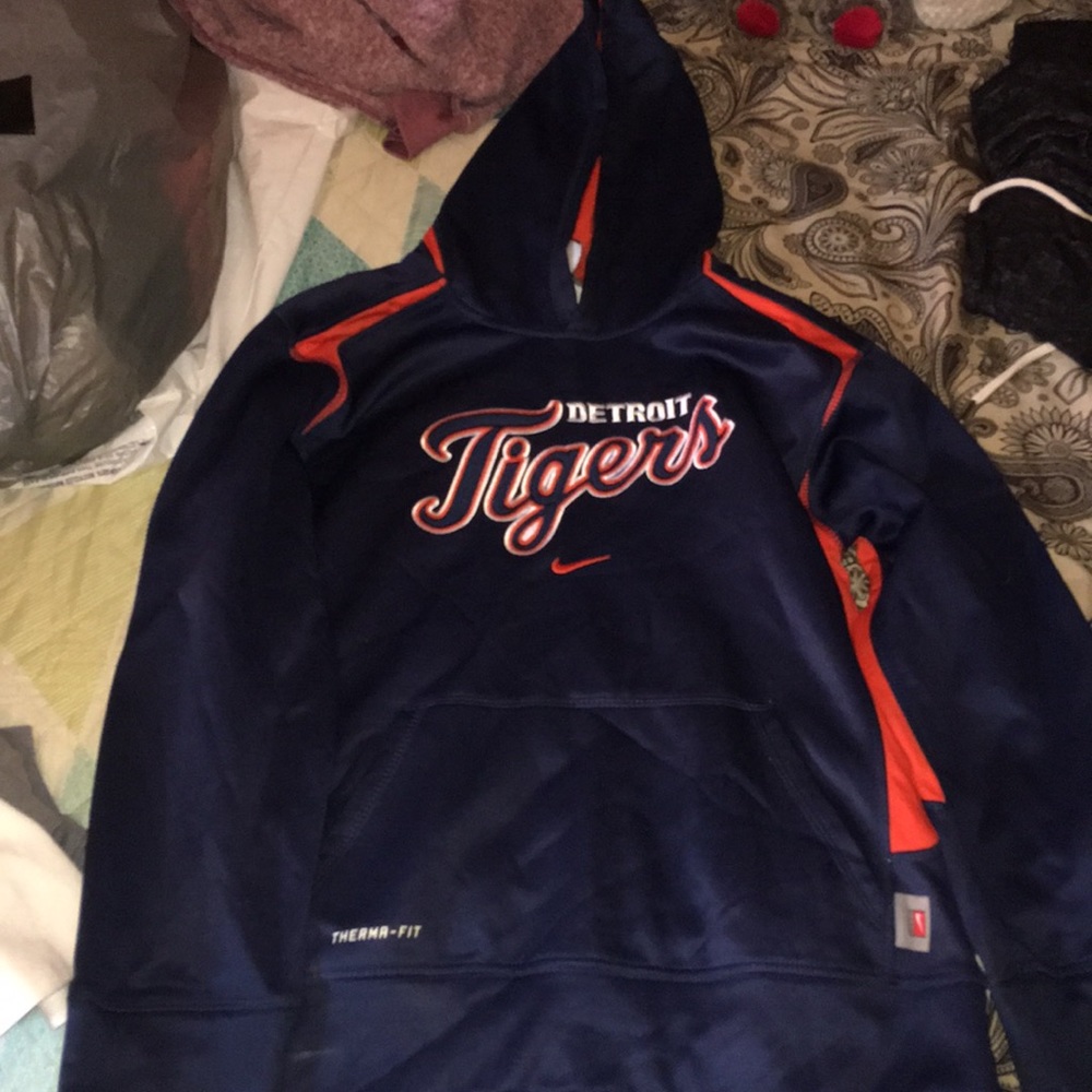 Detroit Tigers Nike hoodie, therma-fit